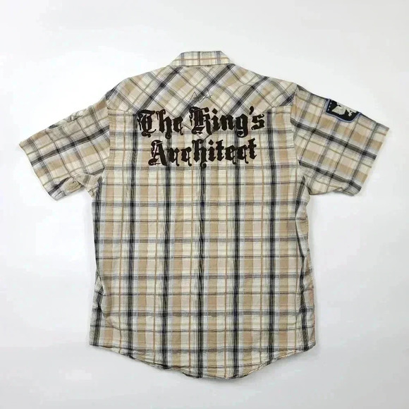 7 Diamonds Short Sleeve Button Down Shirt - Picture 4 of 4